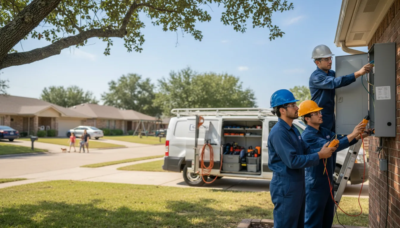 Certified electrician providing emergency electrical services in Goodland, IN